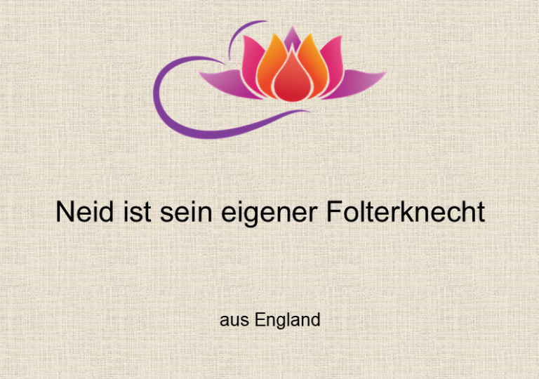 Neid - mein Folterknecht