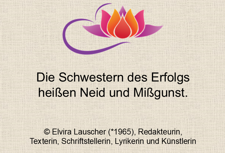 Mißgunst - die Schwester des Erfolges