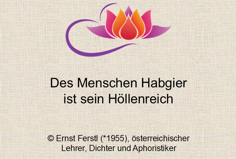 Habgier ist mein Höllenreich